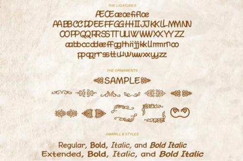 Amarill Font 3
