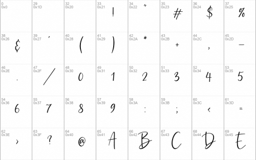 Amarylli Blossom Font 1