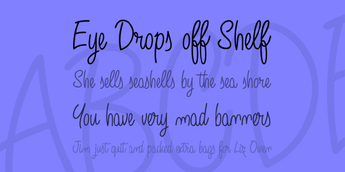 Angelique Rose Font 2