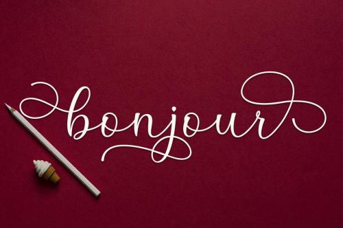 Anisha Calligraphy Font 3