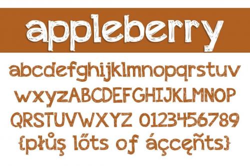 Appleberry Font 2