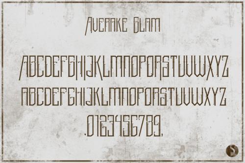 Averake Glam Font
