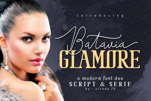 Batavia Glamore Font 1