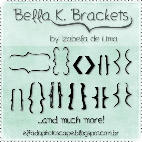 Bella K. Brackets Font 2