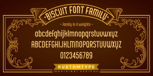 Biscuit Pro Font 3