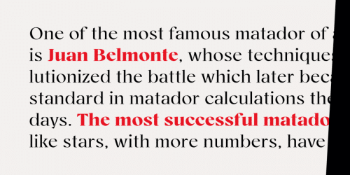 Bovino Trial Serif Font Family 5