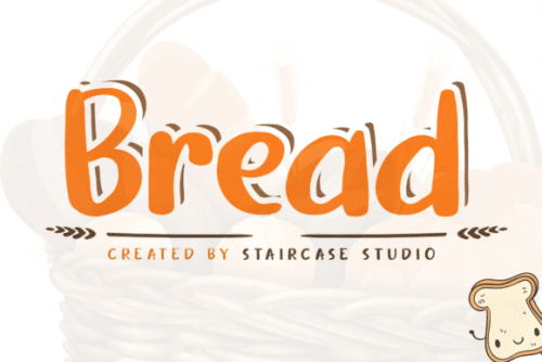 Bread Rough Font 1