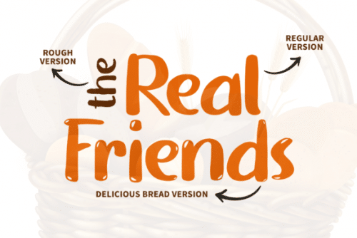 Bread Rough Font 2