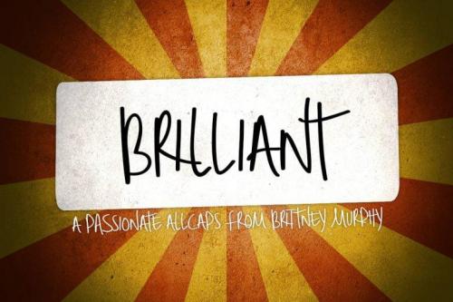 Brilliant Font 1