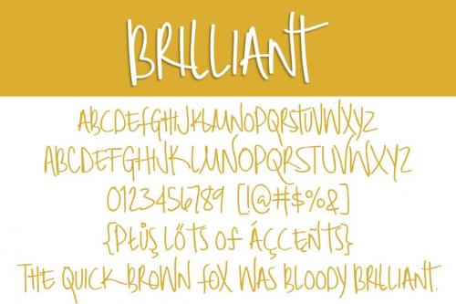 Brilliant Font 2