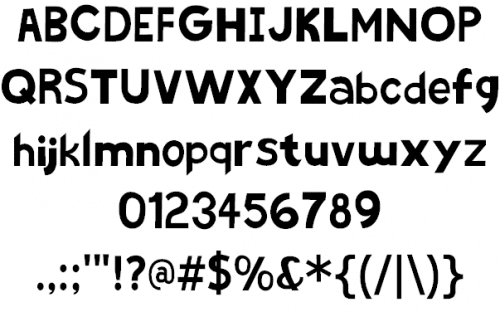 Candy Highway Nova Font 3