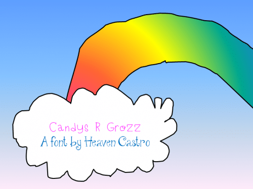 Candys R Grozz Font 1