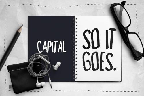 Capital Dry Brush Font 6