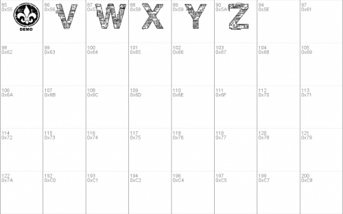 Cf Motherboard Font 2