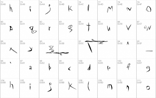 ChaMeLEon DrEamS Font 3