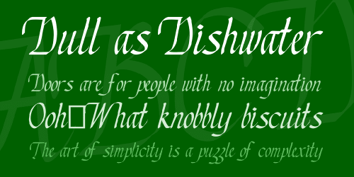 Chancery Cursive Font 1