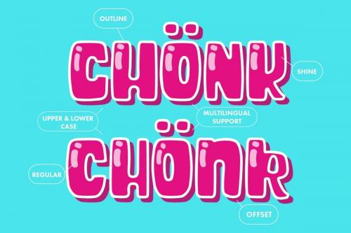 Cheeky Bite Display Font 6