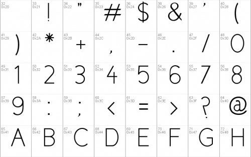 Cicle Font 1