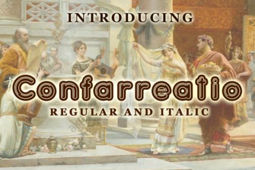 Confarreatio Font 1