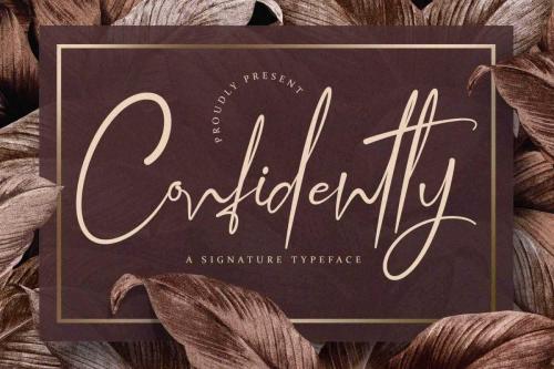 Confidently Handwritten Font 1