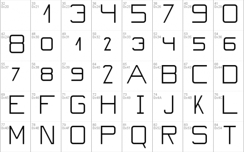 Countdowner Font 2