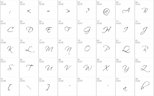 D'handscript Font 3