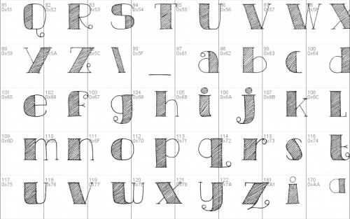 DK Carte Blanche Font 2