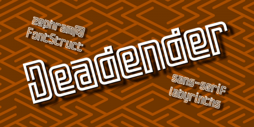 Deadender Font 2