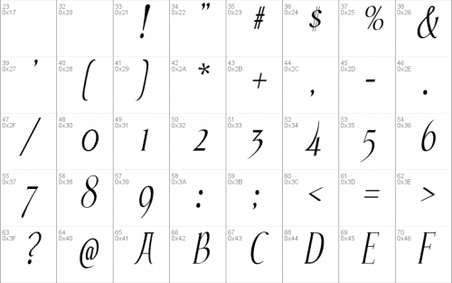 Echelon Font 1
