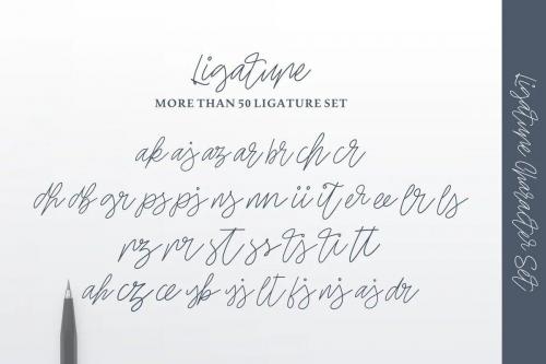 Ellaine Signature Font  9