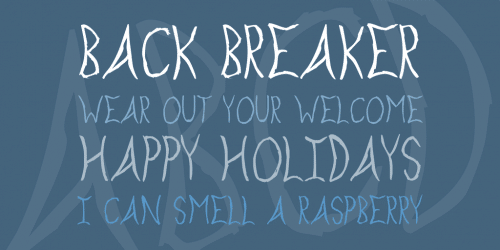 Exploding Sheep Font 2