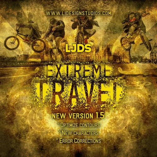 Extreme Travel Font 2