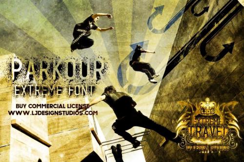 Extreme Travel Font 5