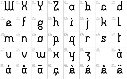 Fabrik Fancy Font 3