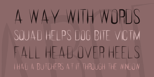 Feral Font 1