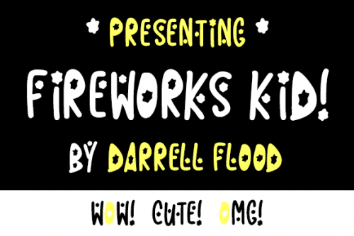 Fireworks Kid Font 1
