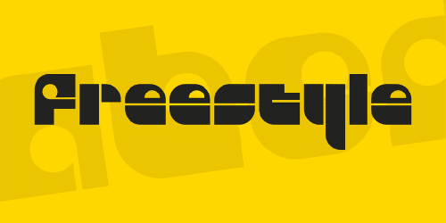 Freestyle Font 1