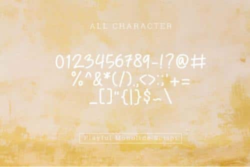 Fresh Lemonade Playful Monoline Script Font 4