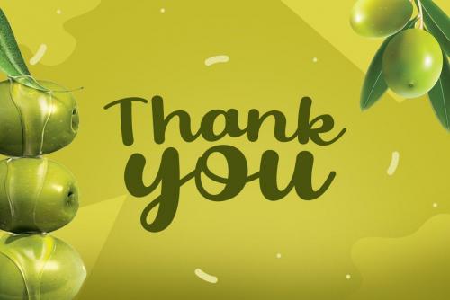 Fresh Olive Script Font 7