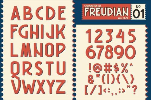Freudian Font 7