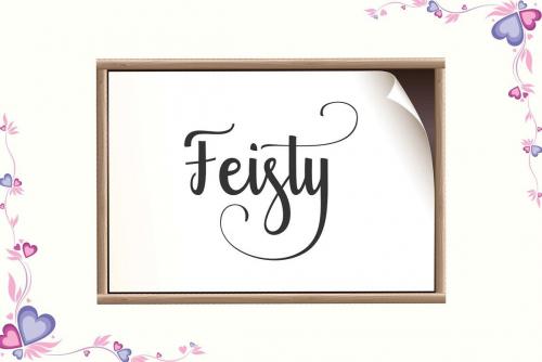 Glitter Modern Calligraphy Font 5