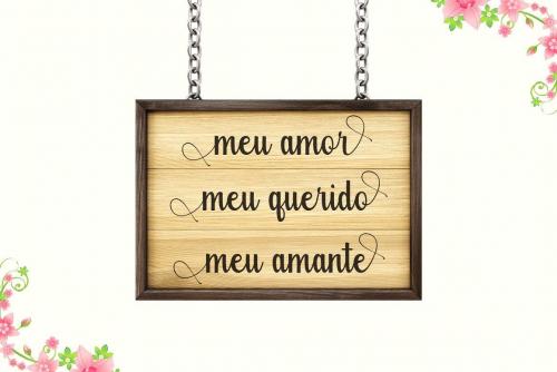 Glitter Modern Calligraphy Font 9