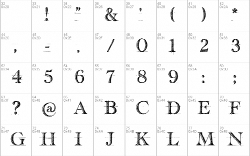 Handwriting Draft Font 1