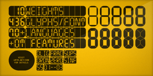 ION A Font Family 2
