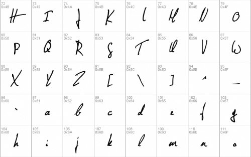 Jellyka - Nathaniel a Mystery Font 3
