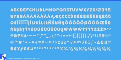 Junegull Font 7