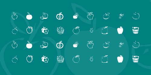 KR Apple A Day Font 1