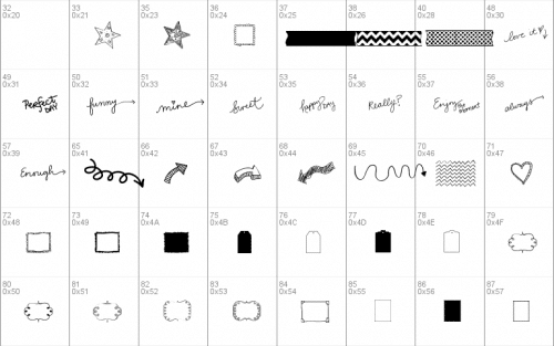Kg Flavor And Frames Three Font 1