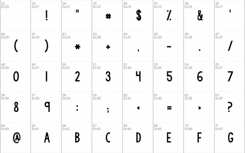 Kg Modern Monogram Font 2