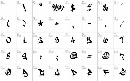 Krash Font 3